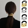 Luxury Alloy Hairband with Ponytail and Bun Support