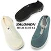 Salomon REELAX MOC 6.0 Men's Slip-On Recovery Shoes, Size 27.0cm (477423) in Vanilla/Vanilla/Black