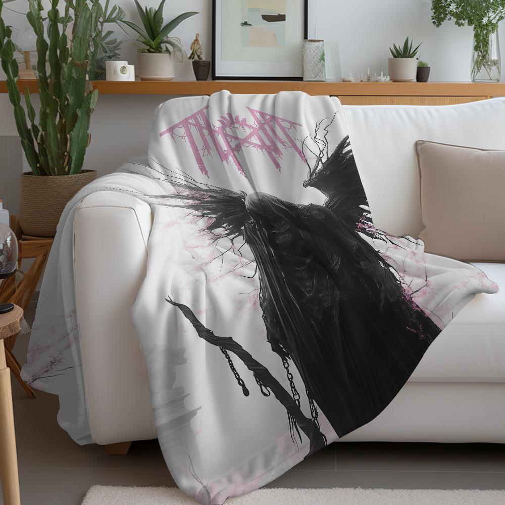 Полоса S-Сон T-Токены Одеяло Теплое И Мягкое Подходит Для Спальни Гостиной Дивана-Кровати Офиса Путешествий Кемпинга