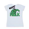 Marvel Womens/Ladies Hulk Pixelated Cotton T-Shirt