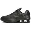 Мужские кроссовки Shox R4 Triple Black 2025 Ярко-малиновый HQ1988-001