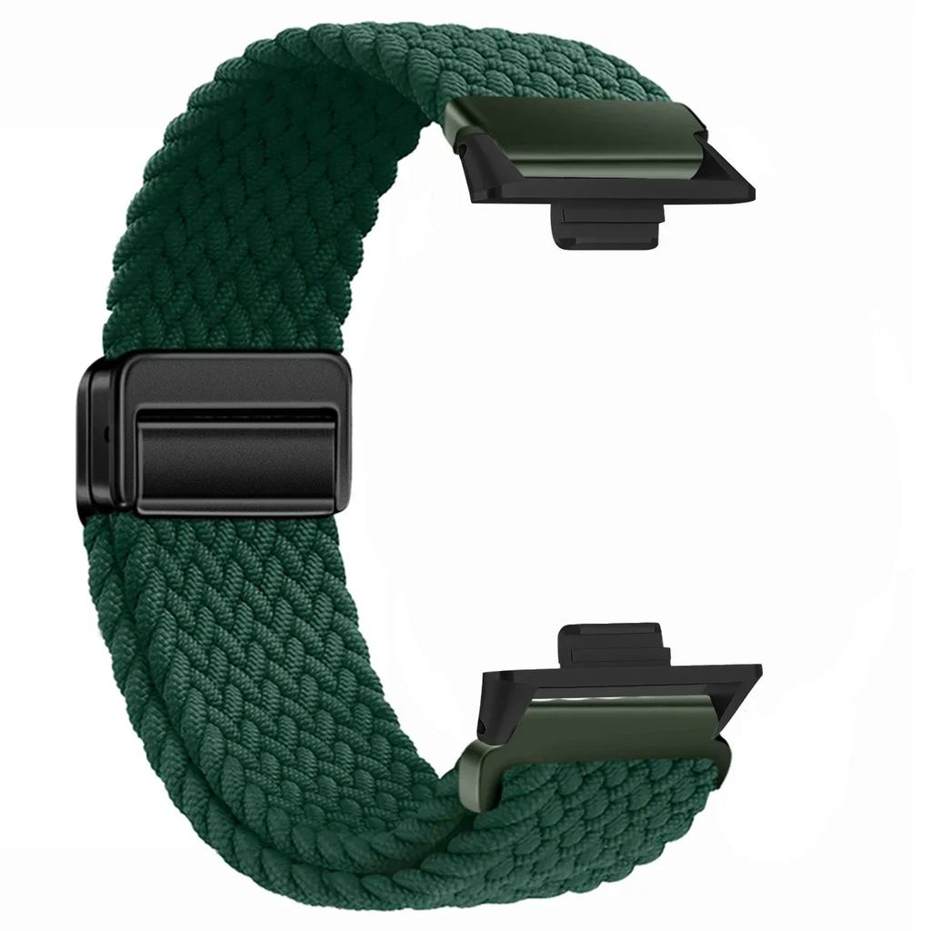 Magnetic Braided Nylon Loop Band for Xiaomi Redmi Watch 5 4 Strap Adjustable Sport Replacement Correa Bracelet Mi Band 9 8 Pro