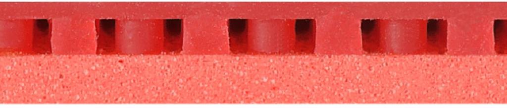 Nittaku Table Tennis NR8600 Rubber, Control-Type Back-Soft, Beginner's, Revest, Red, Thin,