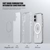 For iPhone 17 Case Compatible with MagSafe Precise Cutouts TPU+PC Clear Phone Back Cover