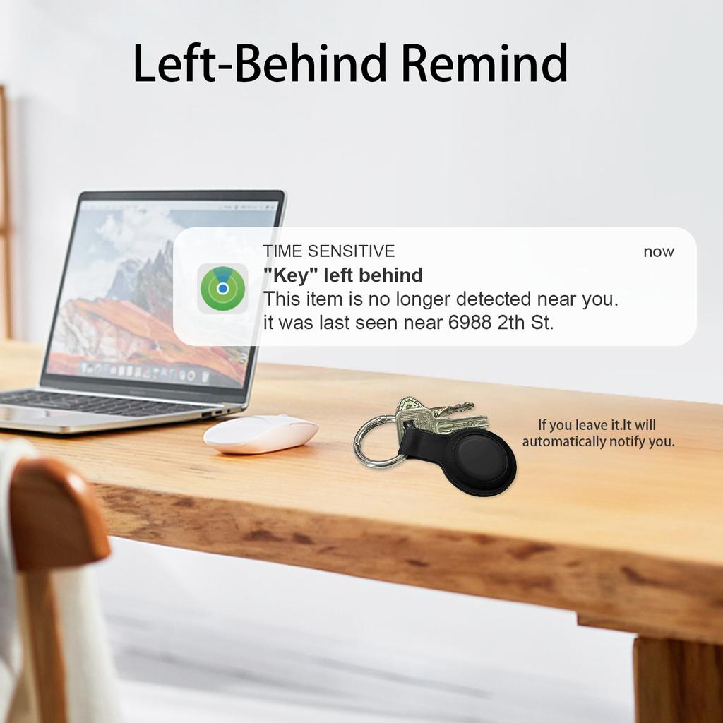 Micflip Finder Security SmartTrack Link Smart Tag With Apple Find My Key Bluetooth GPS Tracker For Earbud Luggage MFi Finder IOS