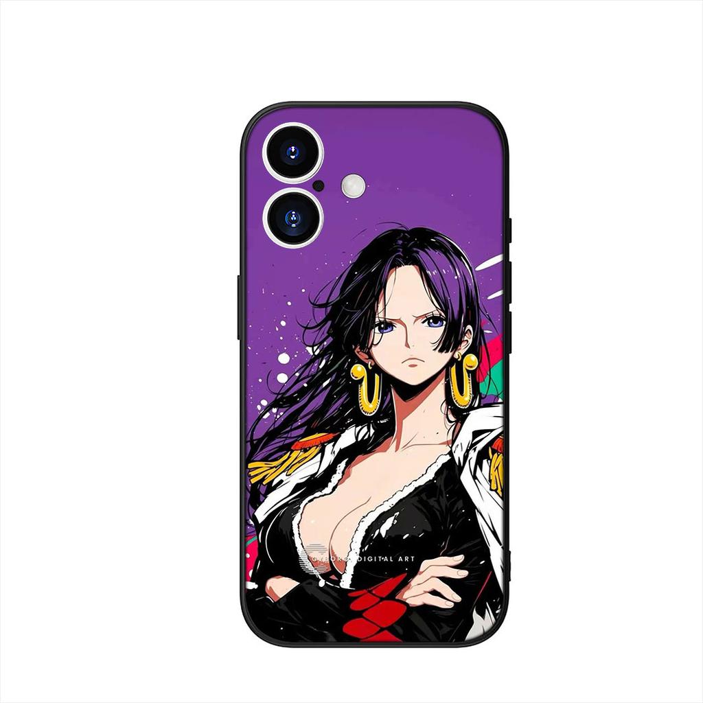 ONE PIECES Luffy Boa Hancock Zoro Case for Motorola Moto G54 G05 G24 G55 G85 G15 G57 G86 Power Edge 50 30 Ultra Fusion neo Pro