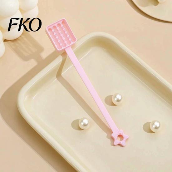 Bead Crafting Scoop 1/2Pcs 3D Printed Fuses Spoon, Long Handle Iron Scoop, Plastic Craft Accessory Scooper Tool for Art Crafts, Gift