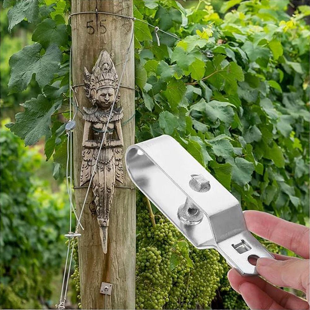 10Pcs Reusable Cable Tightener 90-120mm Wire Strainer Tightener Wire Rope Tensioner Farm Fence