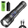 [2024 Advanced Edition] Flashlight Led Light Military Strongest Super Bright 1000 Lumens 7 Mode Dimming Zoom Type Aluminum Alloy New Model Bright