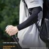 1Pair Summer UPF50+ Arm Sleeves Cool Feeling Breathable Ice Silk Cycling Sleeve Running Fishing Sunscreen Arm Support Unisex New