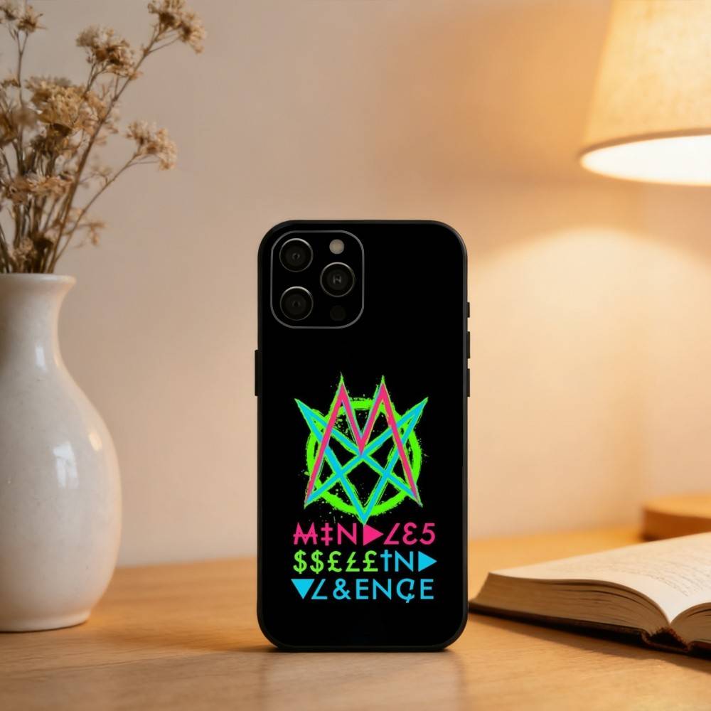 Чехол для телефона M-Mindless Self Indulgence для iPhone 17,16,15,14,13,12,11 Plus,Pro Max,XS, Мягкий силиконовый черный чехол