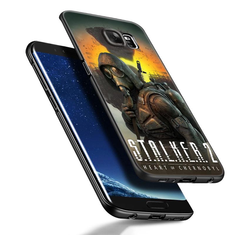 Чехол для телефона Game Stalker Clear Sky Black из силикона для Samsung Galaxy S23 S21 S20 FE S24 S22 Ultra S10E S10 S9 S8 Plus