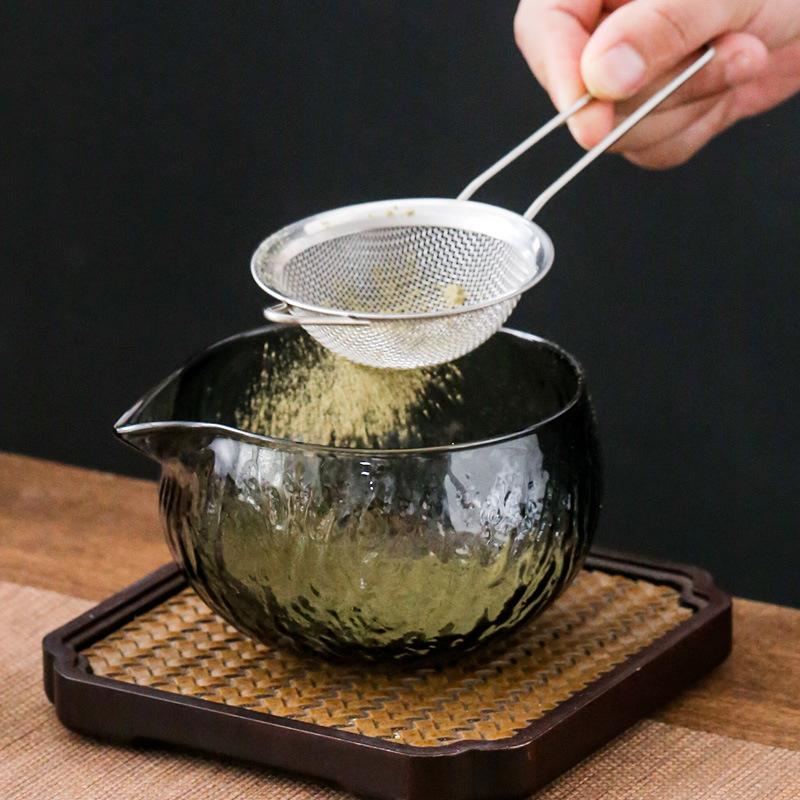 Набор из 7 японских стеклянных чашек для чая матча Momohonri Tea Brush, диспенсер для чая Song Dynasty