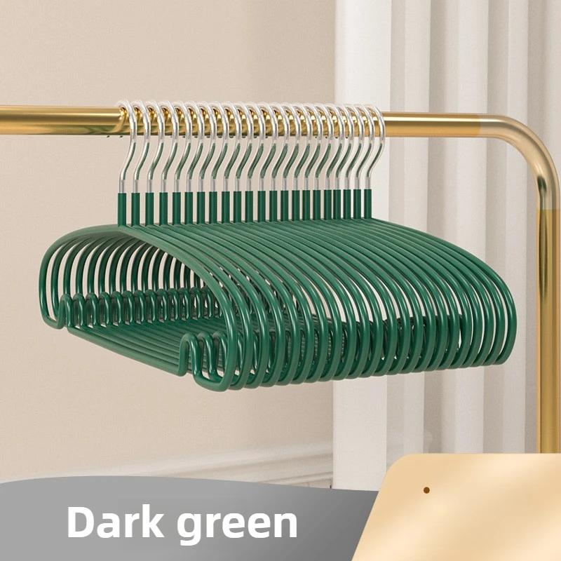 10PCS Simple Clothes Hanger Non Slip Dormitory Household Clothes Hanging To Prevent Clothes Deformation Storage