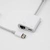 Адаптер для подключения мобильного телефона Lightning к порту Rj45 Ethernet-конвертер