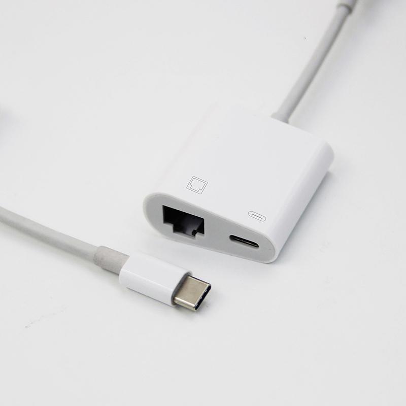 Адаптер для подключения мобильного телефона Lightning к порту Rj45 Ethernet-конвертер