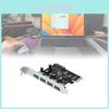 Карта расширения Pcie Usb30 с четырьмя портами для передачи данных на настольный компьютер
