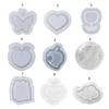 Keychain Pendant Quicksand Molds Silicone Accessories Mold Liquid Sand Ornaments Mould Practical Jewelry Making Tool