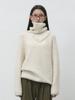 GENERALIDEA Neck Warmer Loose Fit Boucle Knit [Ivory] / Wbe4L05550
