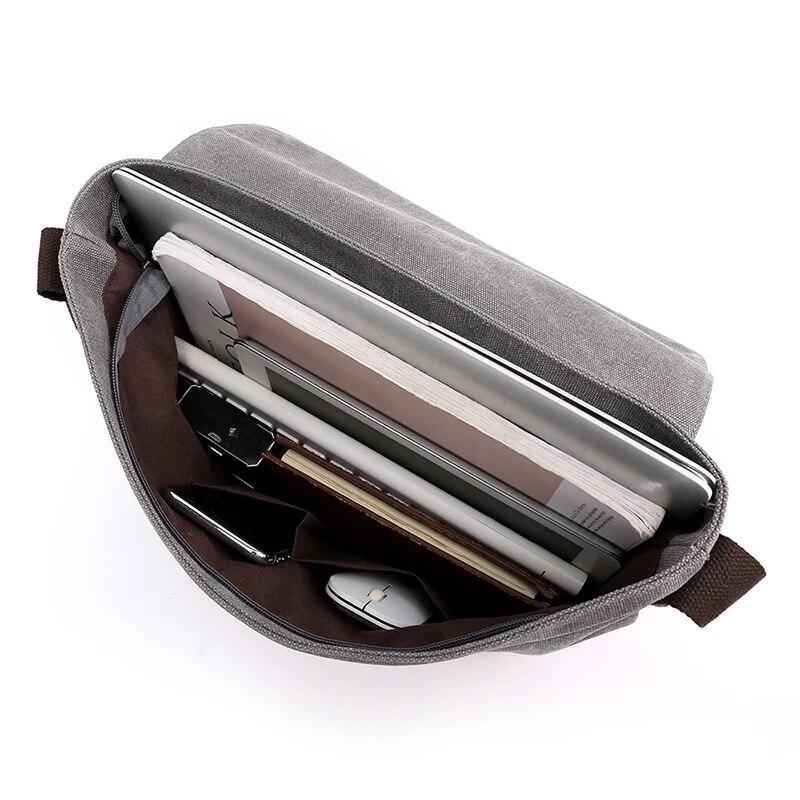 Брендовая мужская сумка через плечо, высококачественная мужская сумка-мессенджер, мужская парусиновая дорожная сумка через плечо, деловые сумки