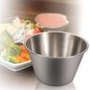 Stainless Steel Dipping Tomato Sauce Cup Round Kitchen Condiments Bowl Accessory