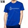 Top tees Brand Relaxed Fit Tshirt Insomnium Logo On Black Comfortable Streetwear Tshirts Fashion Soft Round Neck Tee