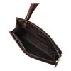 Черная Сумка-Клатч Dakota Black Label Натуральная Кожа Axorio 3 1623702 Dakota BLACK LABEL Вторая Сумка Сумка на Плечо Коровья Кожа Шоколад [Метка Dakota]