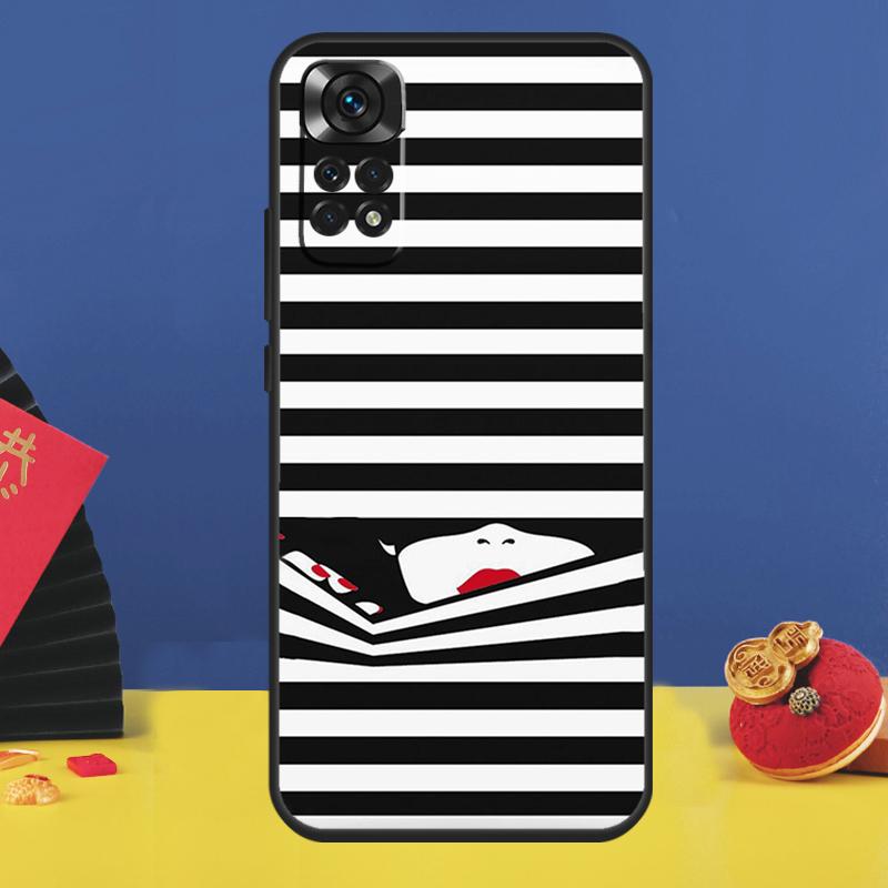 Sexy Lips Fashion Phone Case For Xiaomi Redmi Note 14 Pro 13 12 11 9 10 15 Pro Plus 10C 12C 14C 13C 15C Cover