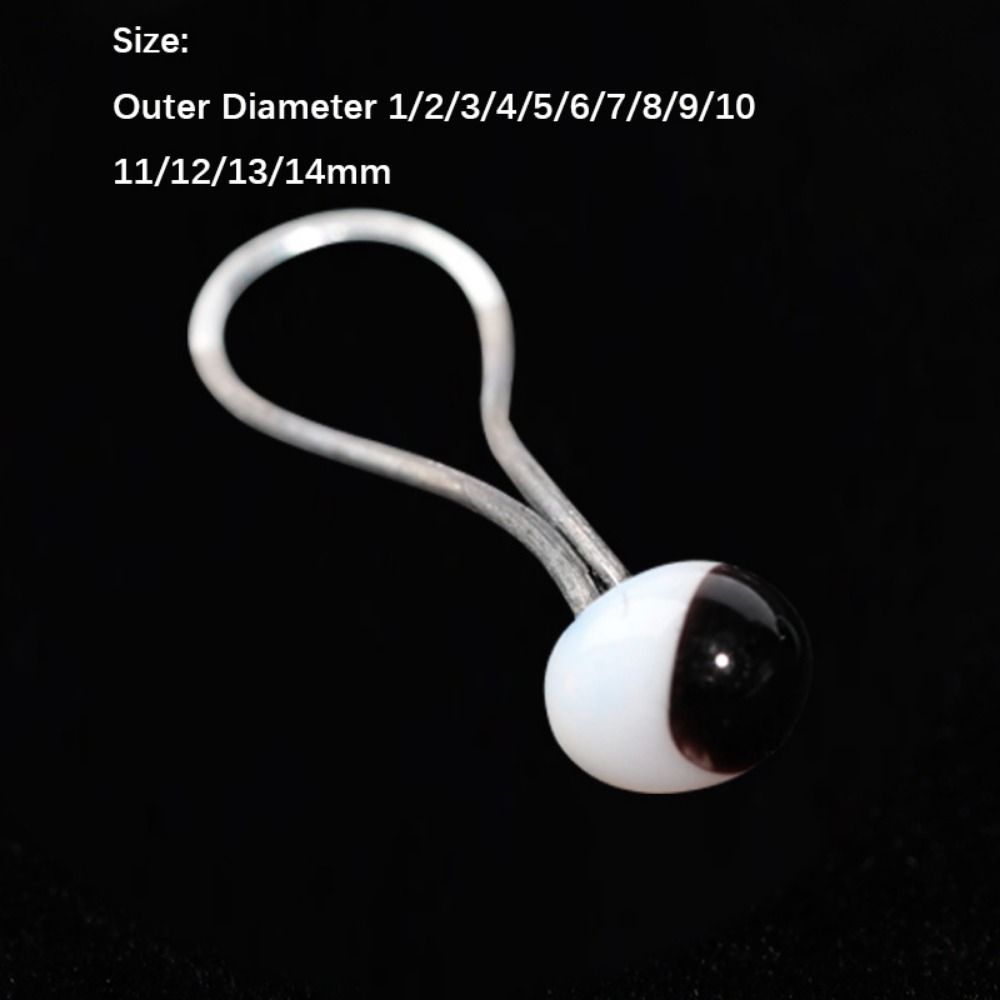 1pair Black DIY Kit Crafts Glass Eyes For BJD Doll/for OB11 Dolls/for Teddy Bear Dolls