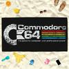 C-Commodore 64 Модное полотенце Мягкое Легкое Противопесочное Большое пляжное полотенце Быстросохнущее Ванна Спорт Семья