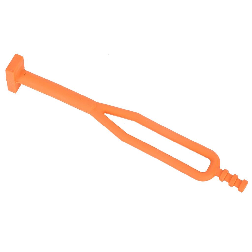 Side Stand Rubber Battery Strap Motorcycle Mount Accessory Fit for HUSQVARNA 14 19(Orange)