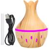 300ml Air Humidifier Mini Desktop Aroma Humidifier Hollow Aromatherapy Diffuser USB Plug In