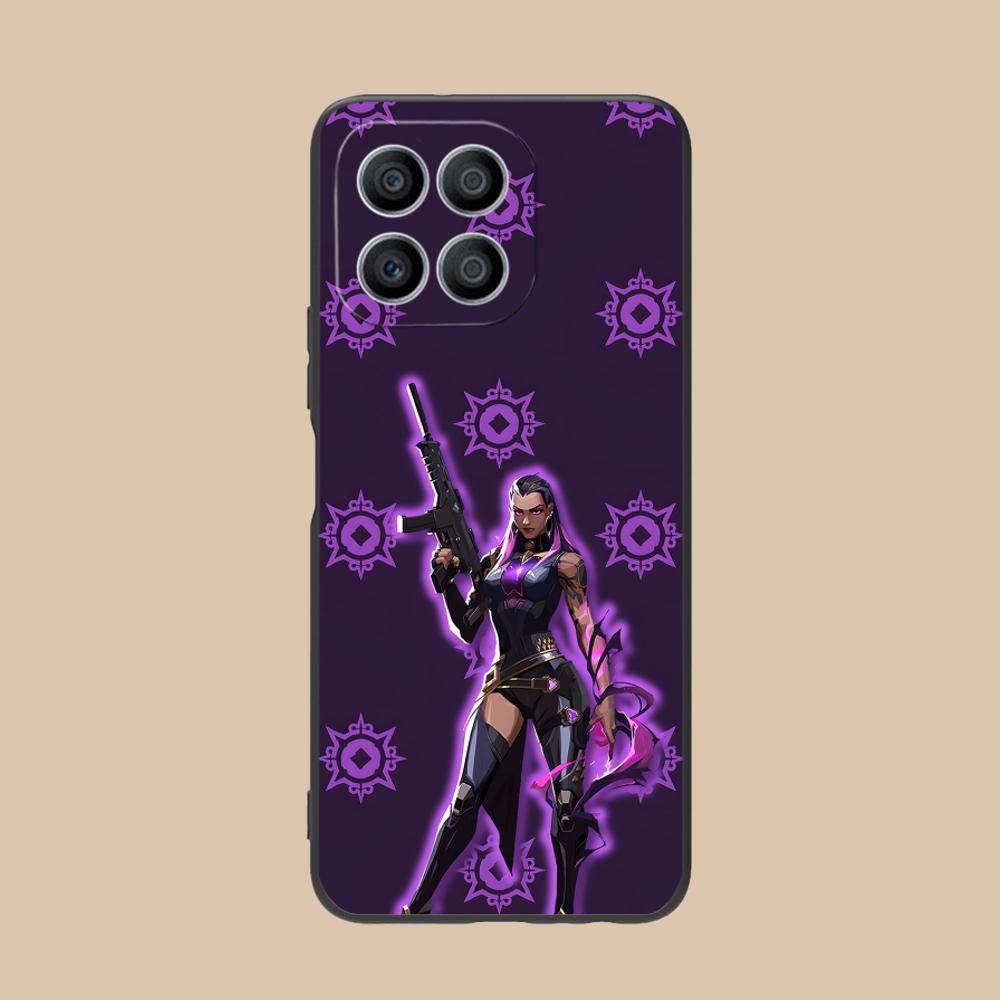 Чехол для телефона Valo Reyna для Honor 90 80 70 60 50 30 20 10 9 8 7 Pro S SE Lite 5G Мягкий ударопрочный чехол из ТПУ