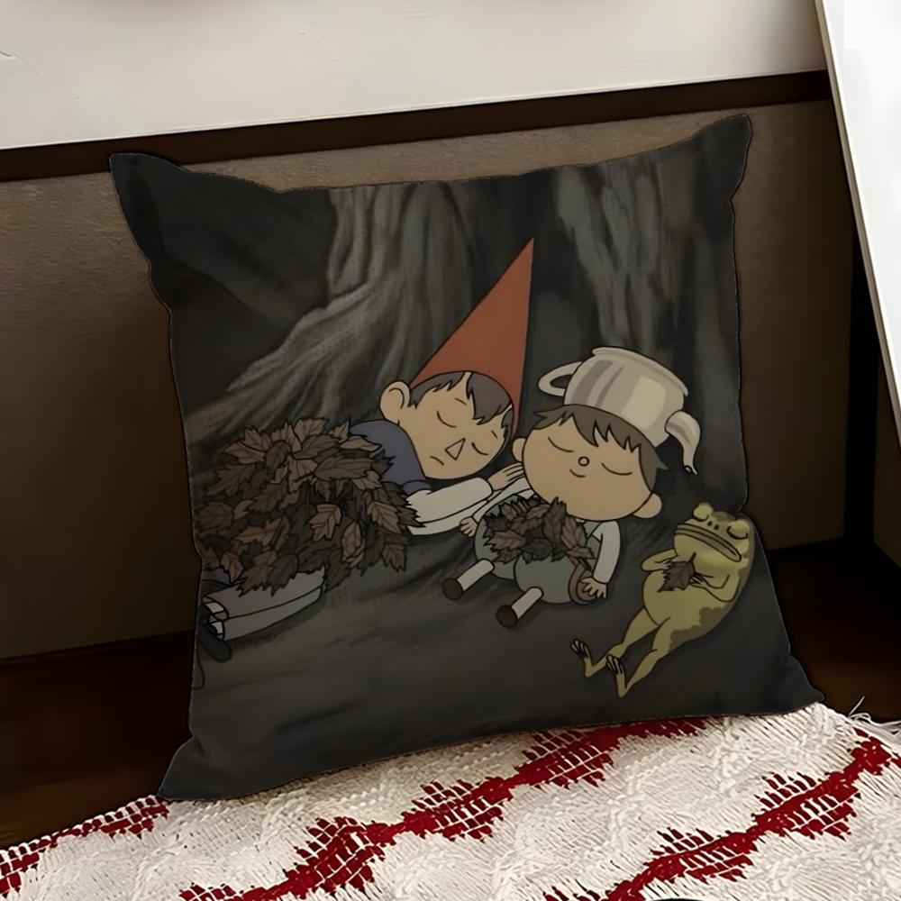 Наволочка на подушку Over The Garden Wall, двусторонняя, мягкая, прочная, для дома, автомобиля, многоцелевая, для ежедневного комфорта