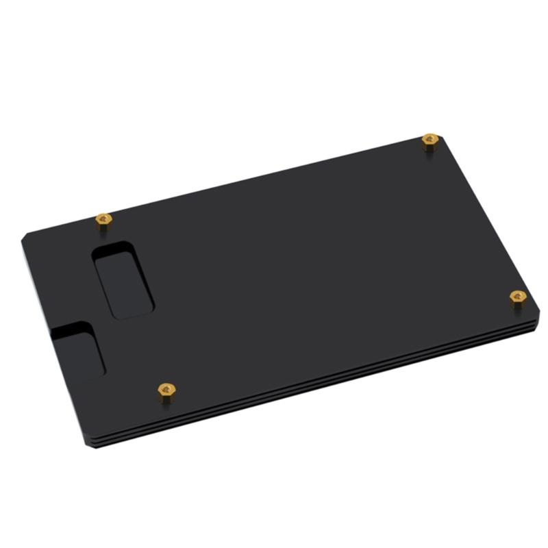 Полностью алюминиевый радиатор для радиатора SSD для NVME M-KEY PCI-E 16 Array Pansion Card, металлическая охлаждающая подставка