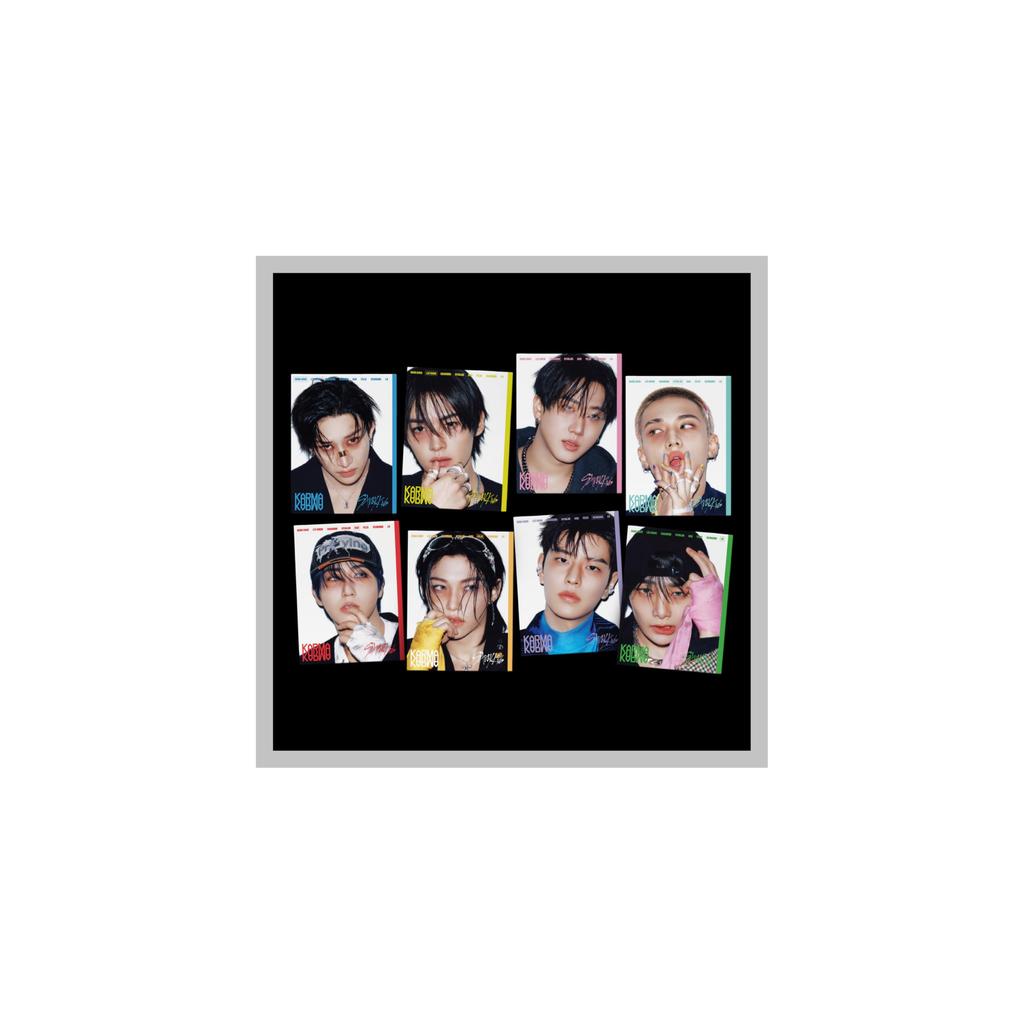 Stray Kids KARMA 4th Album ACCORDION Random Version CD+PhotoBook+Lyrics Book+2Cut Photo+PhotoCard+Tracking Sealed SKZ
