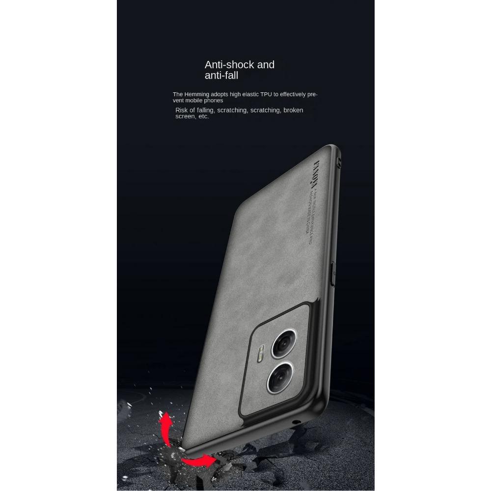 Роскошный кожаный противоударный чехол для Moto Edge 50 G85 G34 G04 G24 G54 G14 G84 Moto 40 Neo 30 Ultra Защитный чехол Магнитный текстурированный легкий чехол