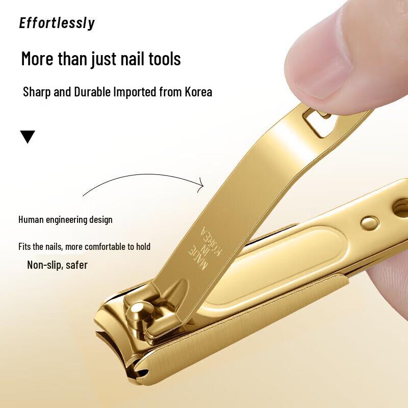 777 Black Gold Business 9-Piece Nail Clipper Set
