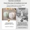 1pc Waterproof Soap Dish with Cover, No-Drill Wall-Mounted Soap Holder, Premium Drainage Bathroom Soap Rack, Rectangular Bathroom Accessory