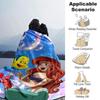 1pc Ariel Flounder blanket Lightweight Flannel Throw for Sofa Bed Travel Camping Livingroom Office Couch Chair