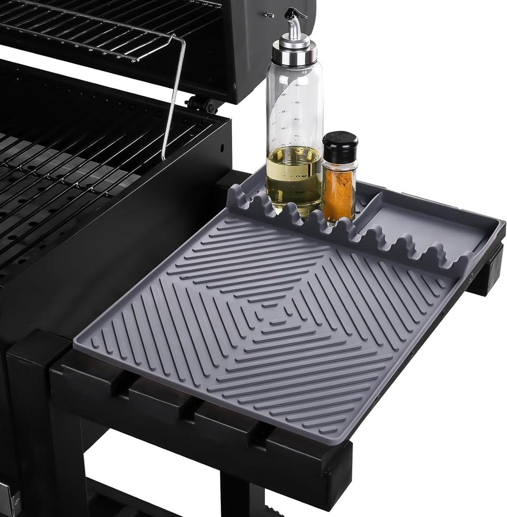 Griddle Mat Barbeque Grill Accessories Tools for Blackstone Side Shelf Mat Grill Pad for Outdoor Kitchen Counter