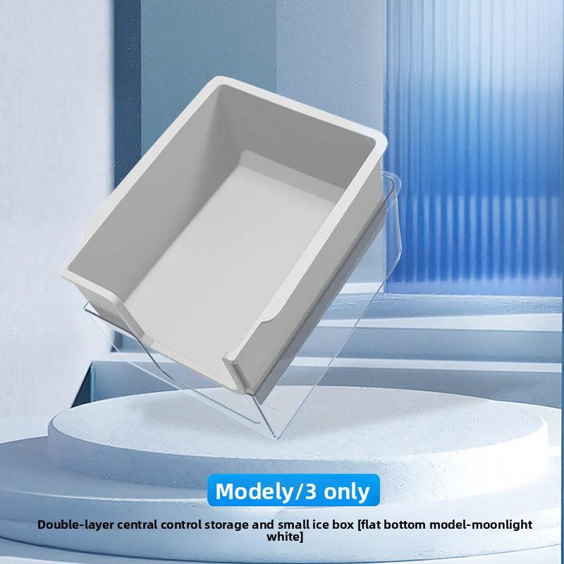 Car Sticker Hot For Tesla Model 3 Model Y 2020-2026 Central Control Storage Box Silicone Double Box Car Good Tools Car Modificat