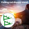 Wall Mounted Fishing Pole Holder 3-Position Rod Storage Rack Fishing Rod Rack  Accessories