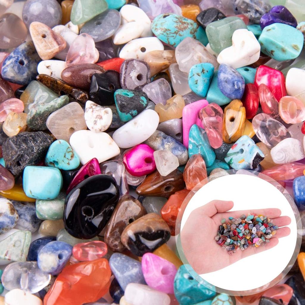 Лот из 1000 штук, смешанная полировка драгоценных камней, крупная партия кристаллов, от 3 до 10 мм, россыпью полуобработанные мини-кристаллы, товары для творчества.