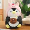 Adorable Cartoon Penguin Plush Toy Soft Stuffed Doll For Girls Birthday Gift
