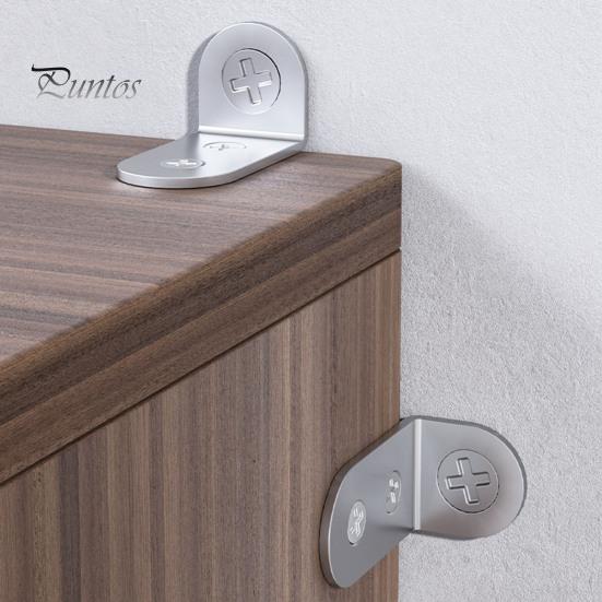 Фиксатор мебели с защитой от опрокидывания, железный ремень безопасности для мебели, настенный комплект для защиты детей, прочные стальные ремни, настенное крепление для мебели