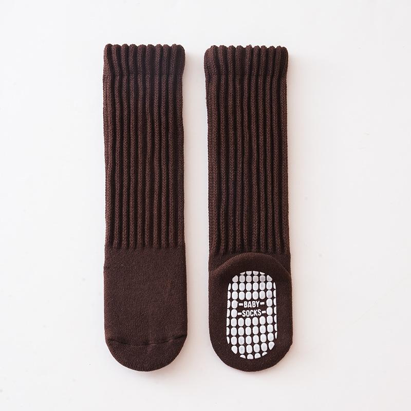 Носки для новорожденных девочек и мальчиков, зимние толстые теплые детские гольфы, длинные носки для девочек и мальчиков, мягкие нескользящие носки для малышей, От 0 до 4 лет