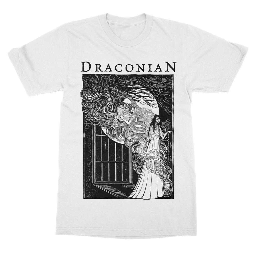 Редкая хлопковая футболка с графикой группы DRACONIAN, унисекс, летняя, с коротким рукавом, модный бренд, футболка, роскошная, повседневная, винтажная, ретро, топы