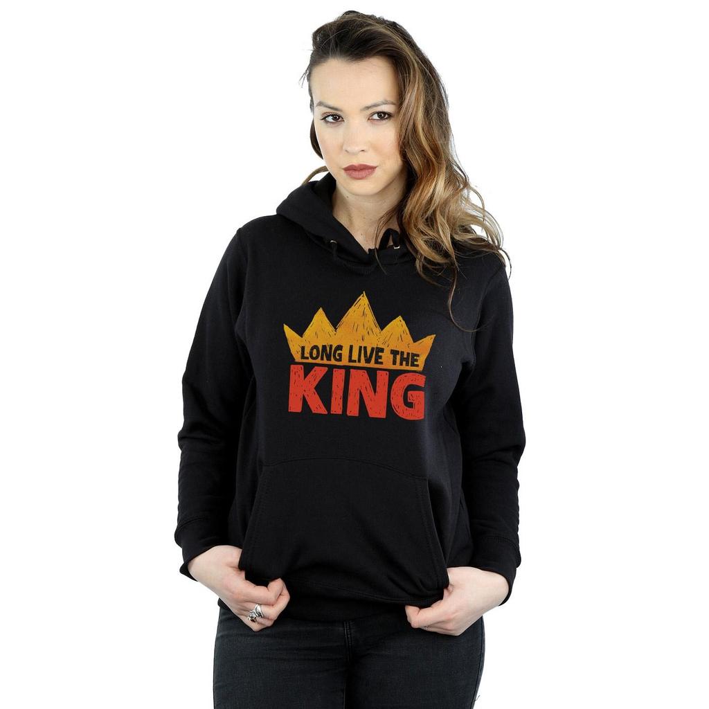 Disney Womens/Ladies The Lion King Movie Long Live The King Hoodie
