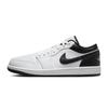 Jordan Air Jordan 1 Low top Skateboard Shoes Unisex Black Gray 553558-132(Team162-SBOX)